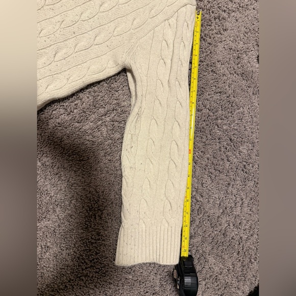 TILLIDIE WCONCEPT Nina Cashmere Cardigan (Cream) one size - Picture 8 of 9